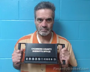 Mugshot of Bennie Wayne Kirkland booked in Chambers County, Texas on September 8, 2026