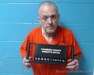 Mugshot of Dustin Michael Apland booked in Chambers County, Texas on June 14, 2026