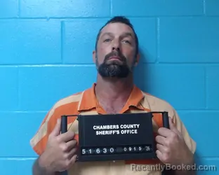Mugshot of John Thomas Wheeler booked in Chambers County, Texas on September 15, 2026