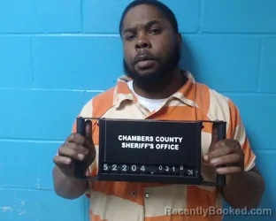 Mugshot of Troy Baxter Stelly booked in Chambers County, Texas on March 18, 2026