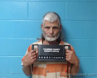 Mugshot of Randall Wade Miller booked in Chambers County, Texas on April 8, 2026