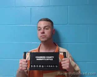 Mugshot of Jace Dylan Witherspoon booked in Chambers County, Texas on May 31, 2026