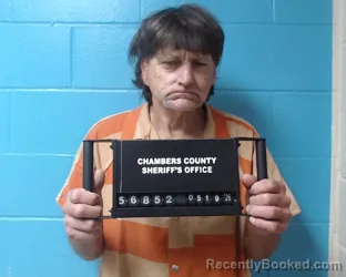 Mugshot of Mark Anthony Jefferies booked in Chambers County, Texas on May 19, 2026