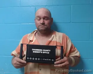 Mugshot of Allen Ray McCollough booked in Chambers County, Texas on April 4, 2026