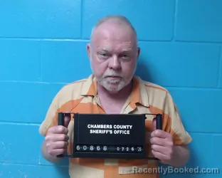 Mugshot of Troy Lynn Hall booked in Chambers County, Texas on July 26, 2026