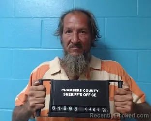 Mugshot of Bradley Allen Turner booked in Chambers County, Texas on April 1, 2026