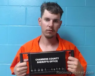 Mugshot of Kyle Willis Cormier booked in Chambers County, Texas on May 8, 2026