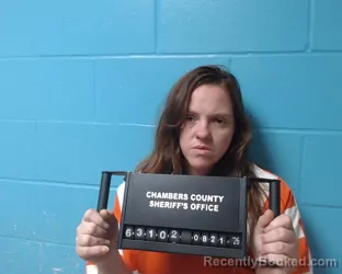 Mugshot of Jamie Dianne Howard booked in Chambers County, Texas on August 21, 2026