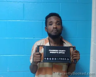Mugshot of Xavier Quoshawn Williams booked in Chambers County, Texas on September 24, 2026