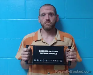 Mugshot of Joseph Earl Willey booked in Chambers County, Texas on October 13, 2026