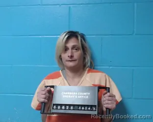 Mugshot of Gabriella Marie Hulsey booked in Chambers County, Texas on September 24, 2026