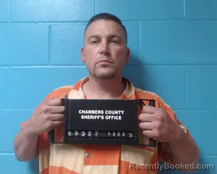 Mugshot of Chad Duane Braden booked in Chambers County, Texas on March 23, 2026