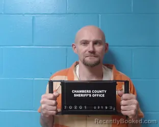 Mugshot of Timothy Brandon booked in Chambers County, Texas on March 19, 2026