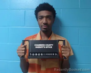 Mugshot of Kyreondre Michael Poindexter booked in Chambers County, Texas on March 9, 2026