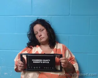 Mugshot of Brittany Kathleen Campbell booked in Chambers County, Texas on May 27, 2026