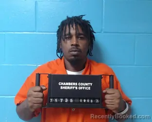 Mugshot of Daniel Craig Moaning booked in Chambers County, Texas on September 3, 2026