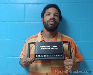 Mugshot of Kerwin Mikale Morgan booked in Chambers County, Texas on March 10, 2026