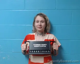 Mugshot of Jamie Nicole Vincent booked in Chambers County, Texas on July 15, 2026
