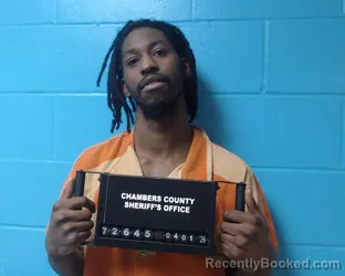 Mugshot of Isaiah Mikal Wilson booked in Chambers County, Texas on April 1, 2026