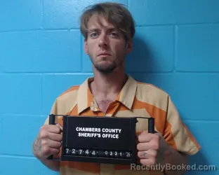 Mugshot of Christopher Chase Coffelt booked in Chambers County, Texas on March 31, 2026