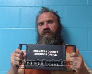 Mugshot of Justin Clarence Lincoln booked in Chambers County, Texas on March 24, 2026