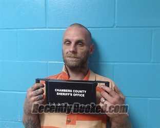 Booking photo from Chambers County, Texas