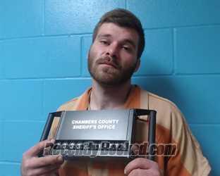 Booking photo from Chambers County, Texas