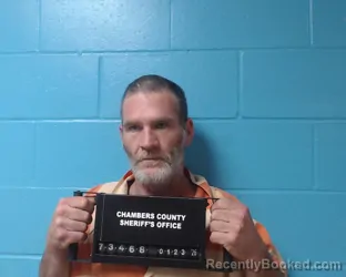 Booking photo from Chambers County, Texas