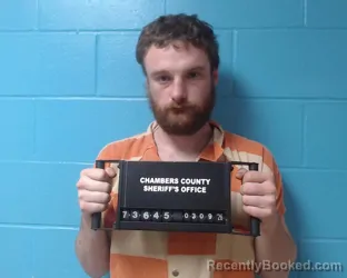 Mugshot of Raven Lee Simmons booked in Chambers County, Texas on March 9, 2026