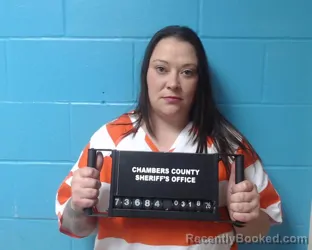 Mugshot of Michelle Lee Turner booked in Chambers County, Texas on March 18, 2026