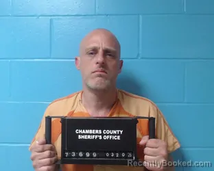 Mugshot of Bryan Lee Lasalle booked in Chambers County, Texas on March 20, 2026