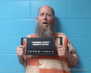 Mugshot of Jason Roy England booked in Chambers County, Texas on March 23, 2026