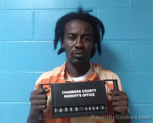 Mugshot of Edwin Amaya Fernandez booked in Chambers County, Texas on March 24, 2026