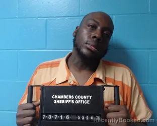 Mugshot of James Mayo booked in Chambers County, Texas on March 24, 2026