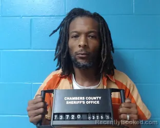 Mugshot of Melvin Keith Lewis booked in Chambers County, Texas on March 25, 2026