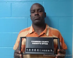 Mugshot of Roy C. Stanford booked in Chambers County, Texas on March 25, 2026