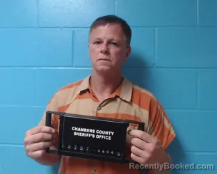 Mugshot of Charles Ray Sorrells booked in Chambers County, Texas on April 4, 2026