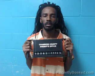 Mugshot of Darius Kordale Cummings booked in Chambers County, Texas on April 5, 2026