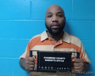 Mugshot of Timothy Dewayne Kelly booked in Chambers County, Texas on April 29, 2026