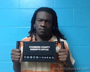 Mugshot of Nolan Martin White booked in Chambers County, Texas on April 30, 2026