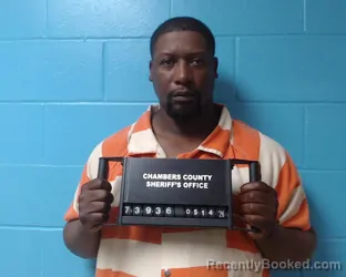 Mugshot of Kenneth Wayne Gipson booked in Chambers County, Texas on May 14, 2026