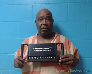 Mugshot of Robert William Bibbs booked in Chambers County, Texas on May 14, 2026
