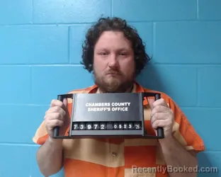 Mugshot of Jason Lawarence Bryan booked in Chambers County, Texas on May 23, 2026