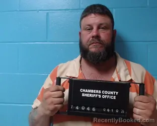Mugshot of Joseph Ryan Melton booked in Chambers County, Texas on June 10, 2026