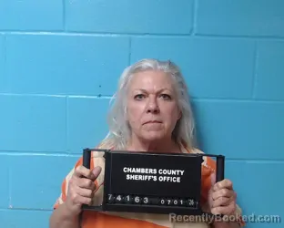 Mugshot of Terry Graham Huron booked in Chambers County, Texas on July 1, 2026