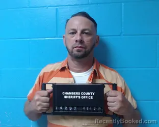 Mugshot of Tommy Michael Doyle booked in Chambers County, Texas on July 17, 2026