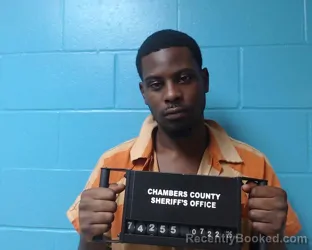 Mugshot of George Washington Mosley booked in Chambers County, Texas on July 22, 2026