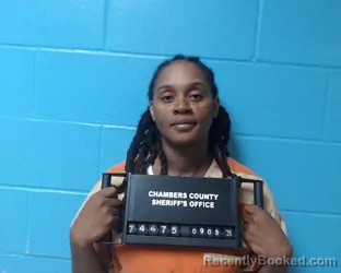 Mugshot of Tyeisha Sibley booked in Chambers County, Texas on September 5, 2026