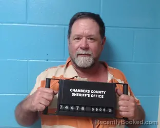 Mugshot of Bobby Shane Hall booked in Chambers County, Texas on September 6, 2026