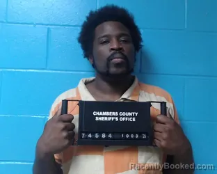 Mugshot of Darrin Lee Richardson booked in Chambers County, Texas on October 3, 2026